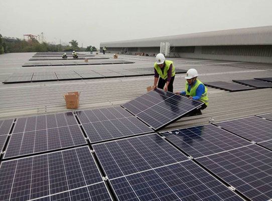 Lắp đặt điện mặt trời cho nhà xưởng